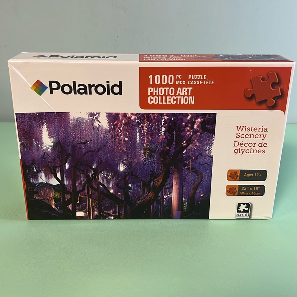 Polaroid Purple Trees Photo Art Collection 1000 Piece Jigsaw Puzzle, Age 12+